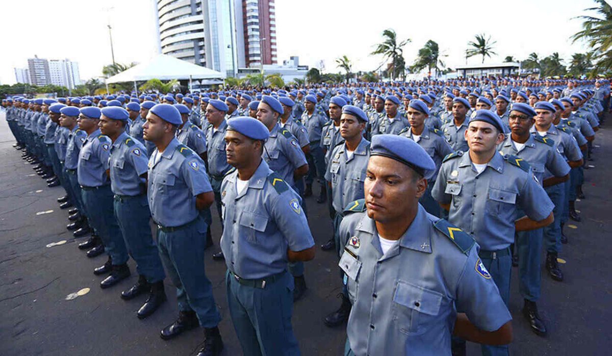  Polícia Militar MA em formação