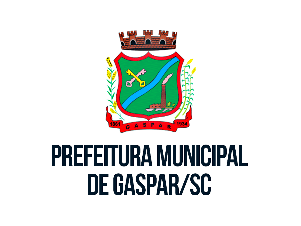 Logotipo prefeitura de Gaspar SC