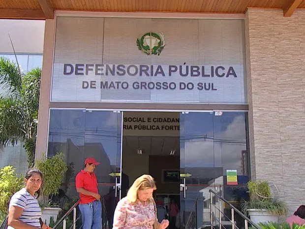 Foto fachada da Defensoria Pública de Mato Grosso do Sul