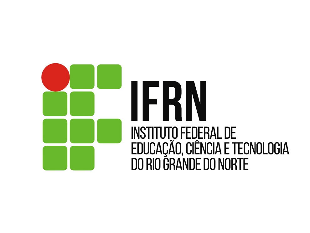 Logotipo em verde e vermelho do Instituto Federal do Rio Grande do Norte 