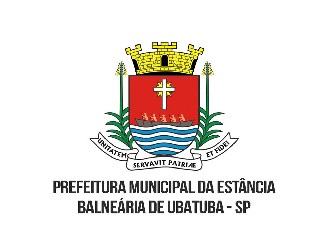 Logotipo da prefeitura de Ubatuba - SP 