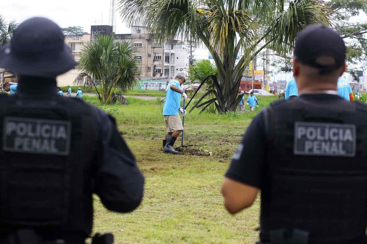Concurso Polícia Penal Pará 2024: agentes penitenciários acompanham execução de pena 