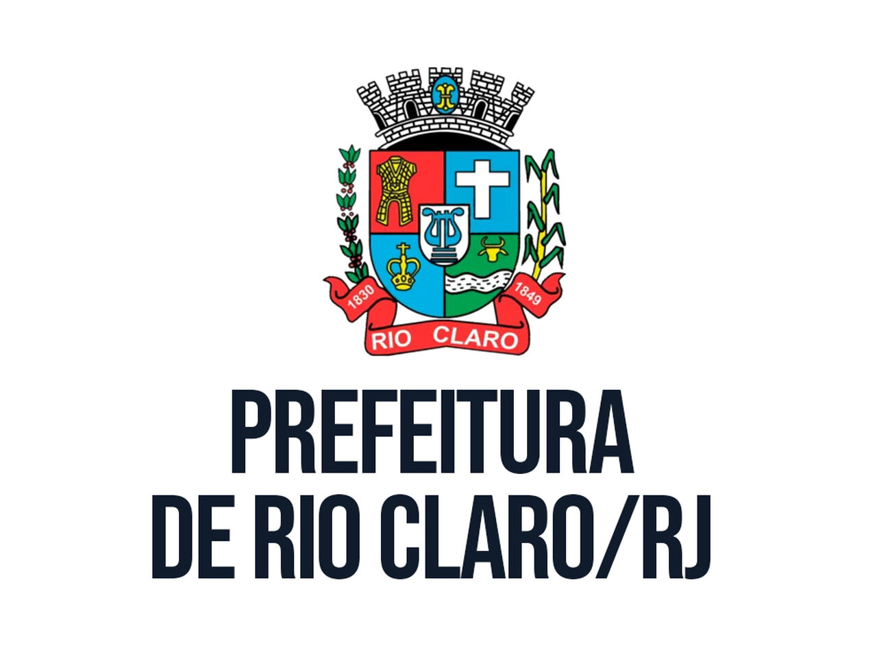 Logotipo prefeitura de Rio Claro RJ 